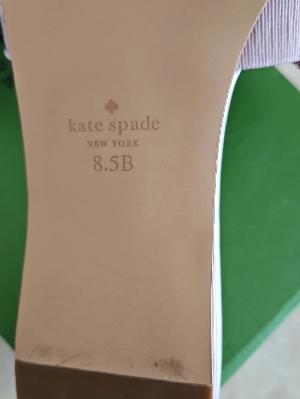 kate spade Kendra Slide Mules Shoes, Size 8.5B NWT.